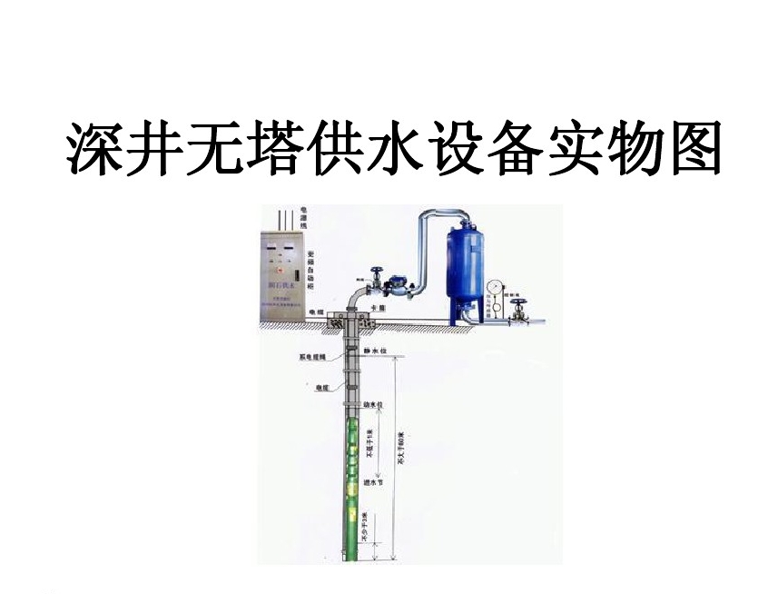 通海县井泵无塔式供水设备